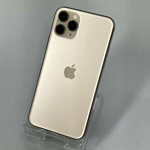 【中古】SIMフリー iPhone11 Pro 64GB ゴールド MWC52J/A バッテリー最大容量80% 利用制限○ softbank版の画像2