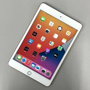 【中古 美品】SIMフリー iPad mini 第5世代 64GB Cellularモデル ゴールド MUX72J/A バッテリー最大容量84% 利用制限〇 au版 mini5