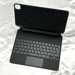 【中古 美品】iPad Pro 12.9インチ 第3,4,5,6世代用 Magic Keyboard JIS ブラック MJQK3J/A マジックキーボード