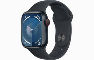 【新品未開封】Apple Watch Series 9 41mm GPS Cellular MRHR3J/A ミッドナイトアルミニウムケース ミッドナイトスポーツバンドS/M