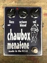 MENATONE Chaw box 1999年製 Fuzz Octave Fuzz 中古品_画像1
