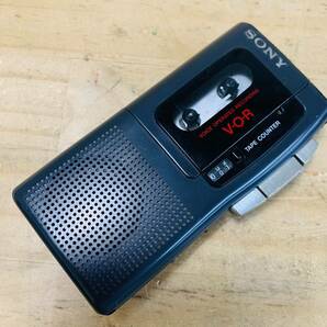 1D35918-1 ジャンク SONY M-607 マイクロカセットテープレコーダー ソニー MICRO CASSETTE TAPE RECORDERの画像1