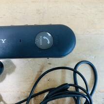 1U35967-10 動作OK SONY MDR-EX31BN Bluetooth ワイヤレスステレオヘッドセット ブラック_画像3