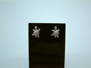 ☆ 亀 かめ シルバー ピアス キャッチ 1 SILVER 925 ☆再入荷