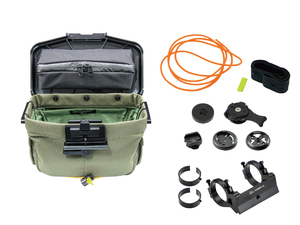 [rek mount plus ] ride on bag ( olive )+ handlebar exclusive use base mount [R+Bag-OLIVE-DM35] enhancing possibility bag 