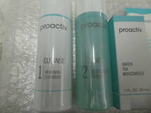 ☆ proactive プロアクティブ 洗顔料 化粧水 ジェル状保湿液 トリートメント 4点セット 未使用品 1円スタート ☆_画像2