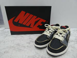 ☆ NIKE ナイキ AIR JORDAN 1 RETRO LOW OG EX DV0982-006 スニーカー エアジョーダン 26.5cm 中古品 1円スタート ☆