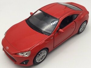 1台売り　レッド　1/36 トヨタ 86　ハチロク ミニカー TOYOTA ウェリー