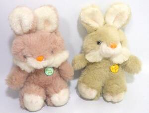* rare * rare *olien tart -i... rabbit soft toy a Van garde avantgarde 2 piece together Showa Retro that time thing 