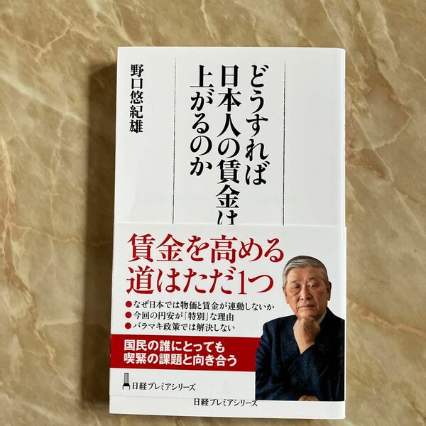 どうすれば日本人の賃金は上がるのか （日経プレミアシリーズ　４８３） 野口悠紀雄／著