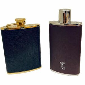 【スキットル】2点セット HIP FLASK/ヒップフラスク ウイスキー ボトル 水筒 アンティーク 昭和 レトロ おまとめ★