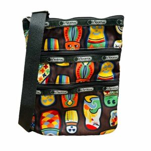 【LESPORTSAC/レスポートサック】ナイロン ショルダーバッグ マトリョシカ柄★42750