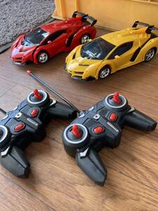 子供のための変形玩具 スーパーカー トランスフォーム ラジコン ミニカー ラジコンカー 車 カー ロボット トイ 