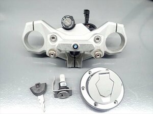 βFA15-1 BMW G310GS WB30G (H29年式) 始動動画有 メインキー シリンダー キーセット 3点セット 純正キー1本 動作正常！破損無し！