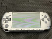 PSP-3000 ミスティックシルバー SONY プレイステーション ポータブル PlayStation Portable 本体 ジャンク ソニー メモリースティック付き_画像2