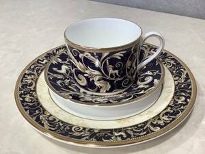 12396 1円〜 中古美品 WEDGWOOD ウェッジウッド ティーカップ コーヌコピア コーヒーカップ＆ソーサー&ケーキ皿