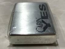 1円〜 未使用保管品 Zippo ジッポー ライター CABIN YES_画像3