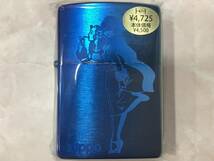 12364 1円〜 未使用 ZIPPO zipoo ライター ウィンディ WINDY 青 ビンテージ オイルライター ジッポライター ジッポー ジッポ_画像2