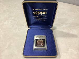 12357 1円〜 未使用保管品 ZIPPO ジッポ TIME LITE windy ウィンディ 時計 タイムライト 時計動作未確認