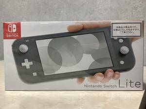 12738 1円〜 未使用品 ニンテンドースイッチ ライト 本体 グレー HDH-S-GAZAA Nintendo Switch Lite 任天堂