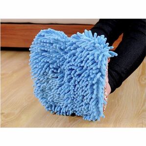 モップスリッパ モップ 洗える 取外し 掃除スリッパ 雑巾 床掃除の画像3