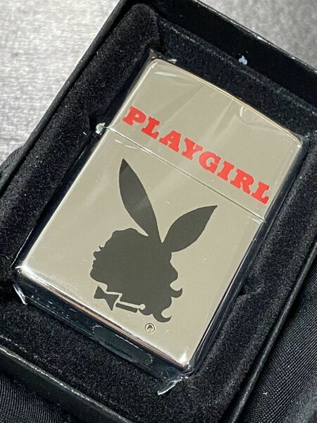 zippo ヒステリックグラマー プレイガール PLAYGIRL 希少モデル ヴィンテージ HYSTERIC GLAMOUR シルバーインナー 1993年製 ケース