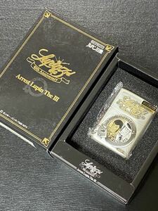zippo Lupin the 3rd 40th Anniversary ver. 40周年記念 立体メタル 2007年製 ルパン三世 手錠 ルパン&銭形 専用ケース 保証書付き