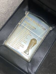 zippo ワールドカップ 立体メタル 限定品 3面加工 希少モデル 2005年製 ② FIFA WORLD CUP GERMANY シリアルナンバー NO.4479