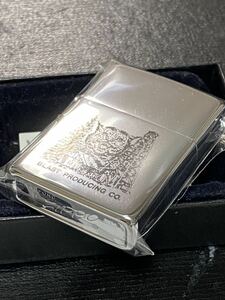 zippo シルバー ヴィンテージ 1973年製 silver タイガー 希少モデル BLAST PRODUCING CO. シルバーインナー 年代物 ケース 保証書付き