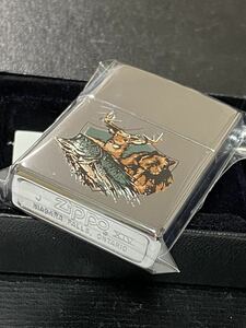 zippo CANADA ONTARIO 希少モデル ヴィンテージ 1998年製 カナダ オンタリオ アニマル シルバーインナー 1998年製 ケース 保証書付き