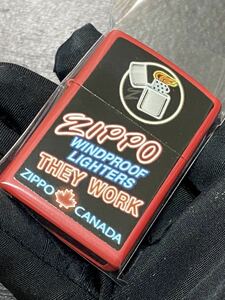 zippo カナダ メープル レッド 希少モデル 2014年製 シルバーインナー 2015年製