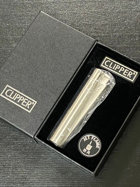 CLIPPER silver クリッパー シルバー ターボライター ケース付き