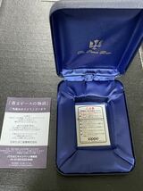 zippo ピース 白本革 限定品 Peace 希少モデル 2007年製 専用ベロアケース 保証書付き_画像8