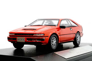 Hi-Story 1/43 NISSAN SILVIA ( TURBO RS-X 1983 ) HS020 RED 希少品 ハイストーリー 日産 ニッサン シルビア インターアライド