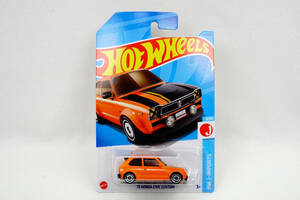 Hot Wheels HW J-IMPORTS 8/10 '73 HONDA CIVIC CUSTOM 117/250 HNK33-N910L 新品 未開封品 ホンダ シビック ホットウィール マテル MATTEL