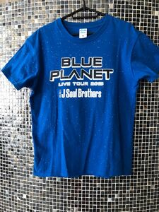 三代目J Soul Brothers BLUE PLANET Tシャツ ブルー　Mサイズ　ライブTシャツ