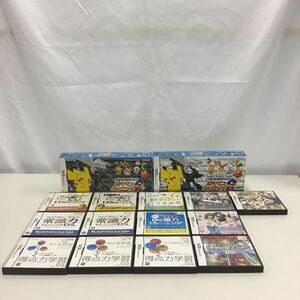 25 【ジャンク品】 DS ポケットモンスター バトル &ゲット！ ポケモンタイピングDS 他 ゲームソフト (100)