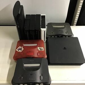 35【ジャンク】プレイステーション4 プレイステーション3 PS3 PS4 Nintendo64 NintendoWii 本体 など ジャンク本体まとめ (140)