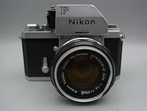 Nikon F シルバー シリアルナンバー696万台 レンズNIKKOR-S　1:1.4 50mm_画像2