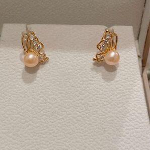 セール中3月30日まで シルバー925淡水パールピアス