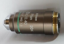 Microscope Japan　品質保証返品可　 ニコン　無限遠補正系　Eclipseシリーズ用　生物顕微鏡対物レンズ　 CFI Plan 20　中古 　Nikon_画像8