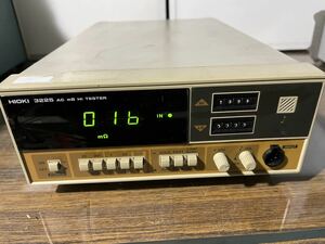 HIOKI ヒオキ　3225 AC mΩ Hi TESTER ハイテスターA36