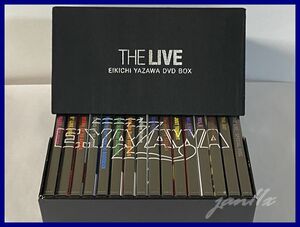 矢沢永吉★《良品★廃盤》★THE LIVE EIKICHI YAZAWA DVD BOX★特典映像DVD含む16タイトル★17枚組★全作品dts 5.1ch サラウンド★入手困難