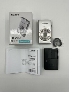 【稼動品】Canon キャノン HD IXY 180 PC2275 5.0-40.0mm 1:3.2-6.9 シルバー コンパクトデジタルカメラ
