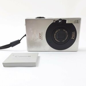 Canon IXY DIGITAL10 PC1228 キヤノン イクシーデジタル デジタルカメ コンパクト シルバー 純正バッテリー NB-4Lあり