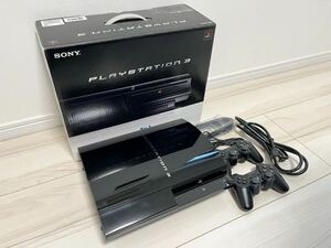 動作確認済 PS3 本体 初期型 20GB CECHB00 一部ジャンク PS2不動作 SONY 箱付き PlayStation3 プレイステーション3 ソニー