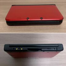 動作OK 現状販売 任天堂 ニンテンドー 3DS LL Nintendo 3DSLL 本体 SPR-001 レッド ブラック 大乱闘スマッシュブラザーズ ACアダプター_画像6