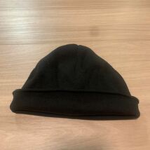A/X ARMANI EXCHANGE アルマーニ エクスチェンジ ブラック ニット帽 ニットキャップ 帽子 メンズ レディース ユニセックス 黒 ビーニー _画像4
