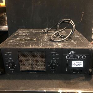 peavey CS800 ステレオパワーアンプ　ジャンク品