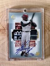 1円スタート 【送料無料】UPPER DECK SP AUTHENTIC 2003 Ken Griffey Jr. ケン グリフィー ジュニア シリアルNO.2/50 直筆サインカード _画像1